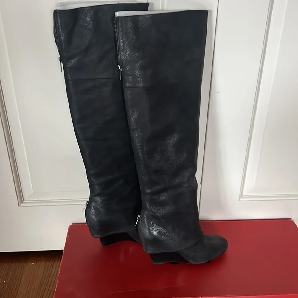 5/48 Penelope Leather Over The Knee Boot 38 - Picture 7 of 9